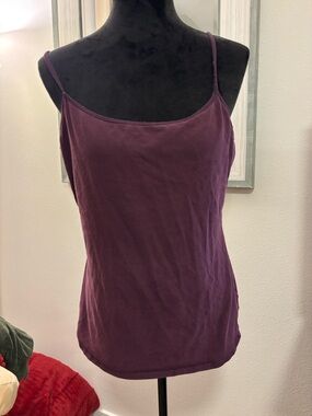 Express Plum Spaghetti Strap Tank Top